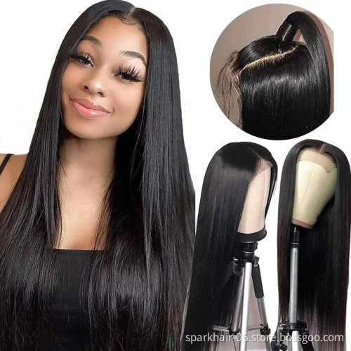 Wholesale Malaysian Straight Raw Full Lace Wig,Baby Natural Afro Hair Wig,100% Remy 40 Inch Full Lace Wig